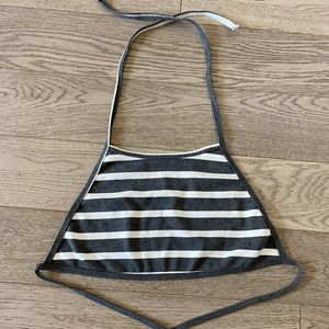 NEW AMERICAN APPAREL HALTER CROP TOP